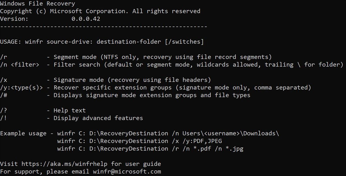 File Recovery Tool