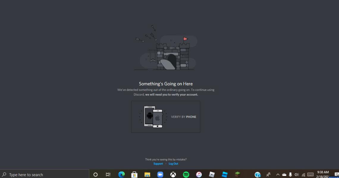 Discord Error Something is Going On Here
