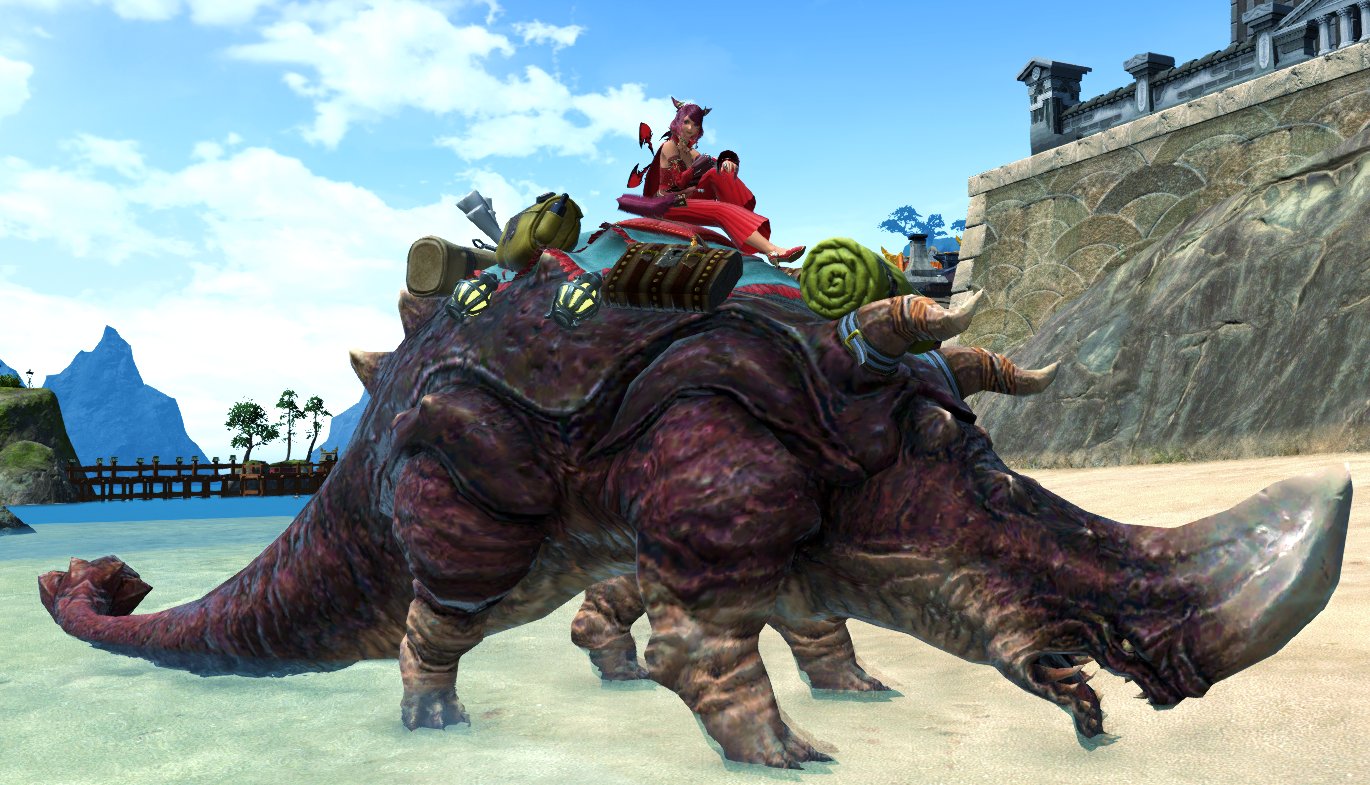 FFXIV Bicolour Gemstone Mount