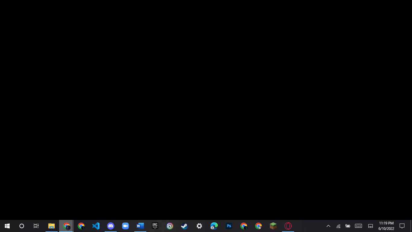 Google Screen Black Issue
