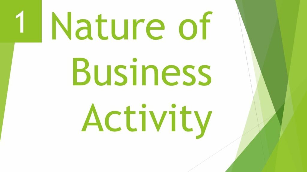 Nature of Business